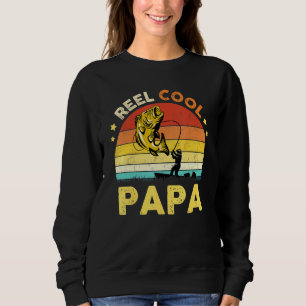 Manar Reel Coola Pappa Fiskare Pappa Pappa Fars da T Shirt