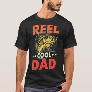 Manar Reel Coola Pappa Fiske efter pappa Fars dag T Shirt