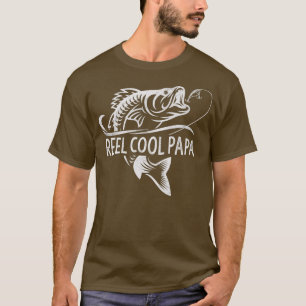 Manar Reel Coola Pappa Fiskegåvor från Pappa, Fars T Shirt
