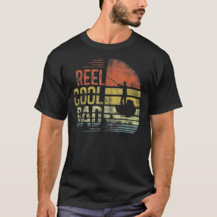 Manar Reel Coola Pappa Fiskerman pappa Far Day Fis T Shirt
