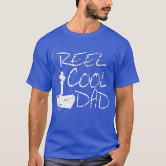 Manar Reel Coola PappaFunny Fishing Pappa817  T Shirt