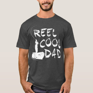 Manar Reel Coola PappaFunny Fishing Pappa 816 T Shirt