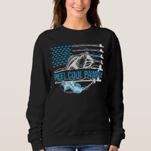 Manar Reel Coola Pawpaw Fishing Fars dag Fisher T Shirt