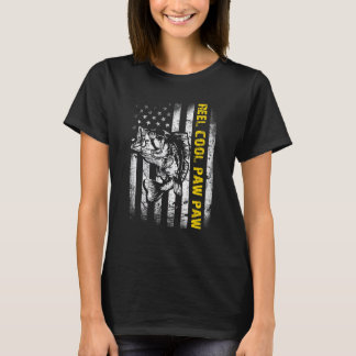Manar Reel Coola Pawpaw Fishing Vintage T Shirt