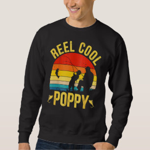Manar Reel Coola Poppy Fishing Fars dag Lång Ärmad Tröja