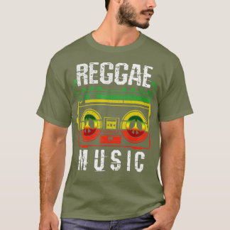 Manar Reggae Music Peace One Kärlek Rasta African T Shirt