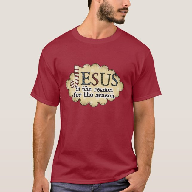 Manar Religiösa jul Långärmad T-Shirt (Framsida)