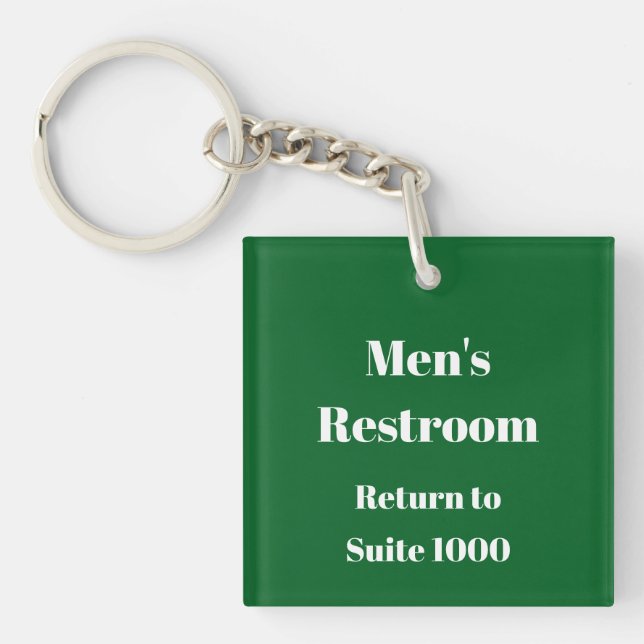 Manar Restroom Return till Suite Mörk grönt (Framsidan)