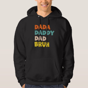 Manar Retro Far Dada pappa Pappa Bruh Coola Hoodie