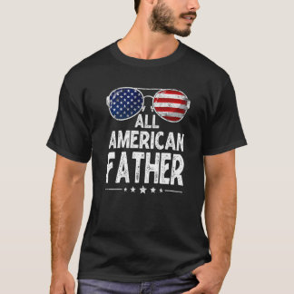 Manar Retro Fars dag hela amerikanska Far T Shirt