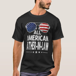 Manar Retro Fars dag hela den amerikanska Fadern T Shirt