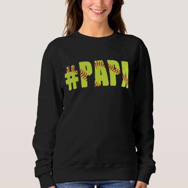 Manar Retro Fars dag Manar Softball Pappa Softball T Shirt (Framsida)
