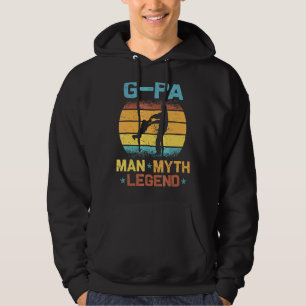 Manar Retro G Pa människan myten om F Hoodie