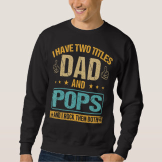 Manar Retro, jag har två titlar på Pappa och Pop o Lång Ärmad Tröja