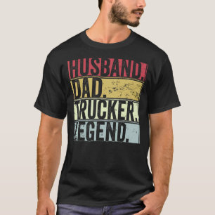 Manar Retro Make Pappa Trucker-förklaring för Far T Shirt
