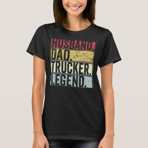 Manar Retro Make Pappa Trucker-förklaring för Far T Shirt