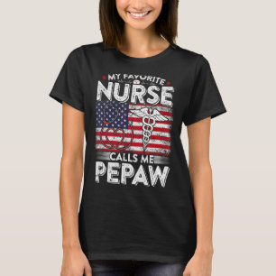 Manar Retro Min favoritsjuksköterska kallar mig Pe T Shirt