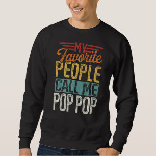 Manar Retro Mina favoriter kallar mig pop-fodral Lång Ärmad Tröja