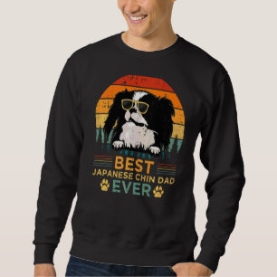 Manar Retro Stil, bästa japanska chin Pappa någons Lång Ärmad Tröja
