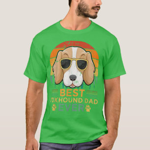 Manar Retro Stil Best Fohound Pappa Alltid Far DES T Shirt
