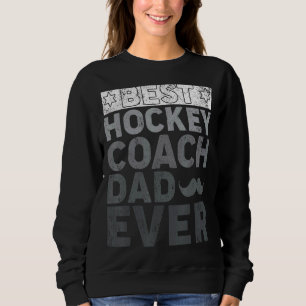 Manar Retro Stil Best Hockey Coach Pappa All Hocke T Shirt