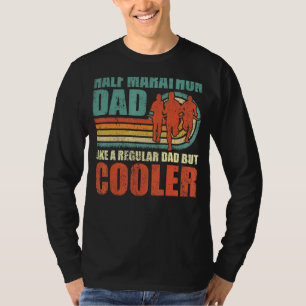 Manar Retro Stil Vintage Halmaraton Pappa Far" T Shirt
