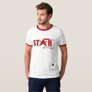 Manar Retro T-tröja för Ringer för dräkt för T Shirt