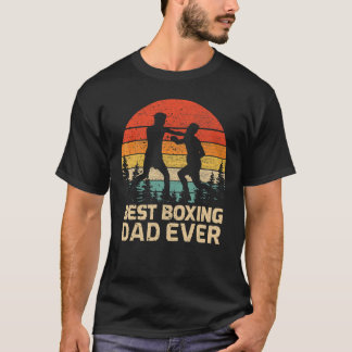 Manar Retro Vintage Best Boxing Pappa Alltid Far D T Shirt