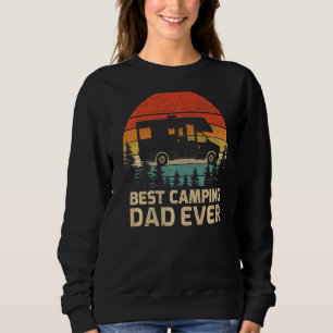 Manar Retro Vintage Best Camping Pappa Alltid Papp T Shirt