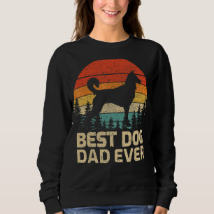 Manar Retro Vintage Best Hund Pappa Alltid Fars da T Shirt