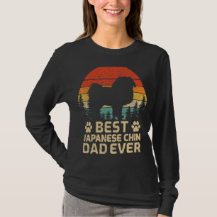 Manar Retro Vintage Best Japanskt chin Pappa någon T Shirt