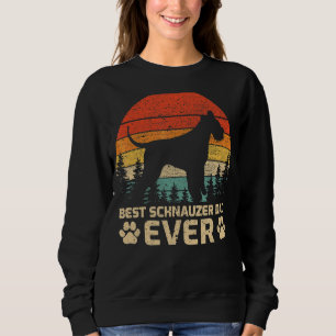 Manar Retro Vintage Best Schnauzer Pappa Aldrig Fa T Shirt