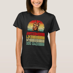 Manar Retro Vintage Fantastisk som min Doberman Hu T Shirt