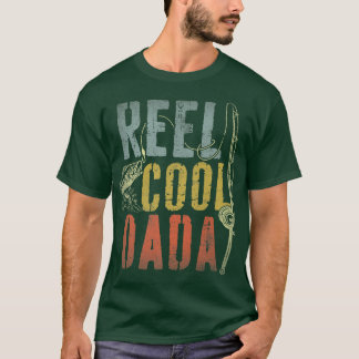 Manar Retro Vintage Reel Coola Dada Fishing Far T Shirt
