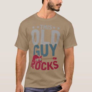 Manar Retrött Guitarist Rock musik Guitar Player F T Shirt