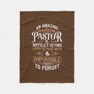 Manar Retrött pastor Minister Preacher Pastoral Fleecefilt