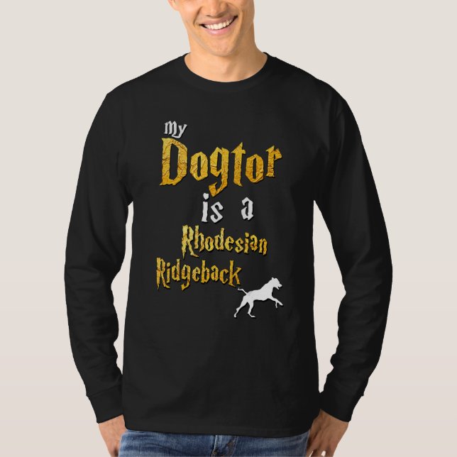 Manar Rhodesian Ridgeback Rhodesian Ridgeback T Shirt (Framsida)