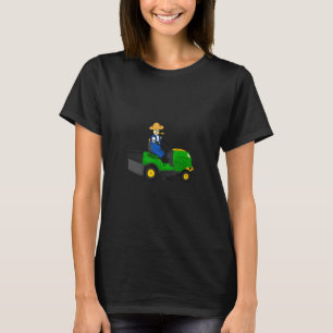 Manar Riding Gräsmatta mer för manar Gardener som T Shirt