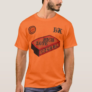MANAR RIK UTSLAGSPLATS FÖR KÄRLEK"CIGARR" T SHIRT