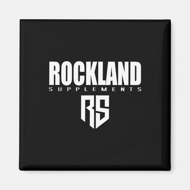Manar Rockland Supplements Gym Fitness Workout Bod Magnet (Framsidan)
