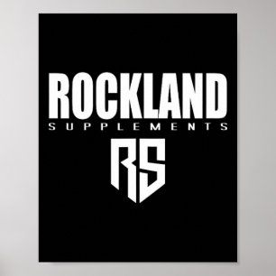 Manar Rockland Supplements Gym Fitness Workout Bod Poster