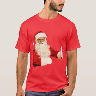 Manar rolig bästa Longsleeve för Santa jul skjorta T-shirt
