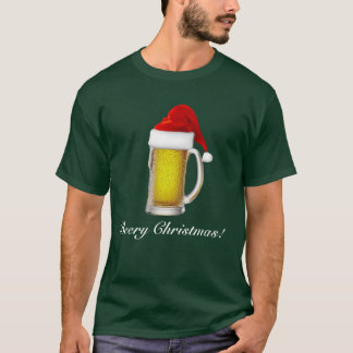 Manar rolig Beery skjorta för julöl T Tee Shirt