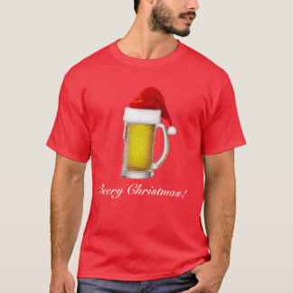 Manar rolig Beery skjorta för julöl T Tee Shirt
