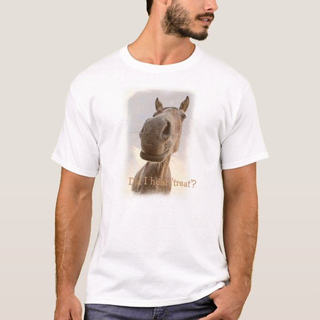 Manar rolig hästtshirt tee (Framsida)