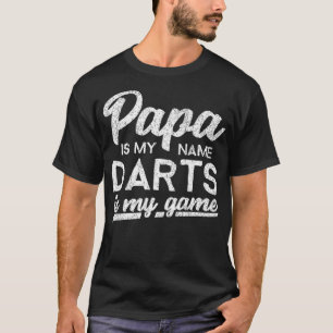 Manar Rolig tröja Darts Pappa Gift T-Shirt