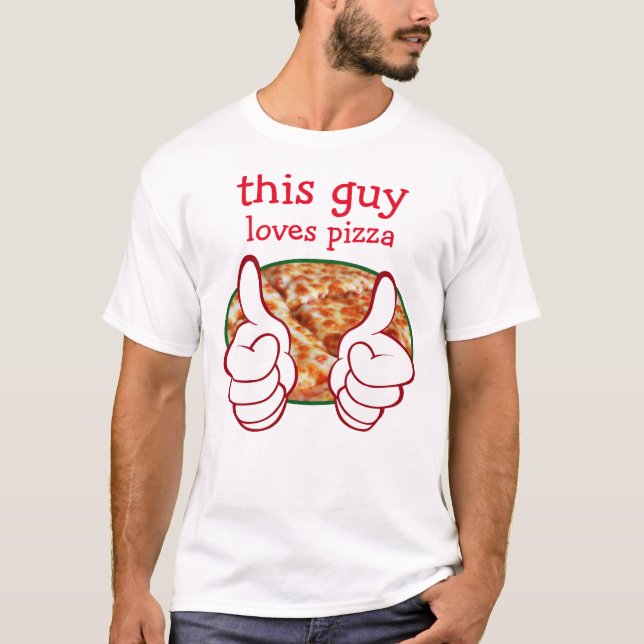 Manar roligt Pizzatema Tröja (Framsida)