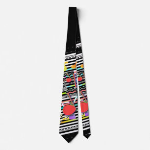 MANAR ROLIGT RED MUSIK NOTER NECKTIE TIE SLIPS
