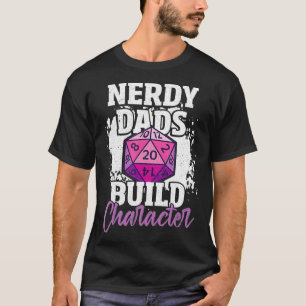 Manar Roligt Roll Spela spel Pappa Citote Nerdy Pa T Shirt