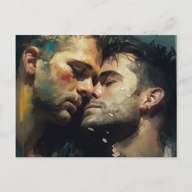 Manar Romantiskt vykort (Framsida)